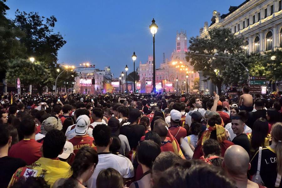 比利时 比赛日现场